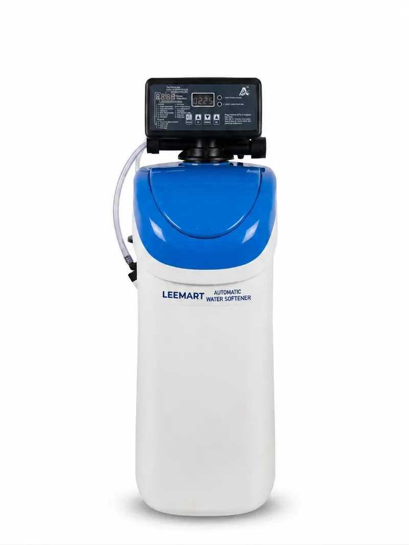 Standard: compact bathroom softener system